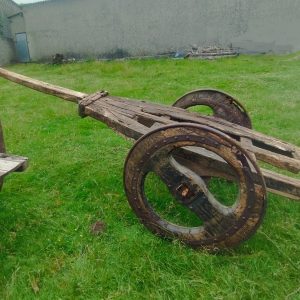 Antiguo Carro Gallego de Madera 345cm