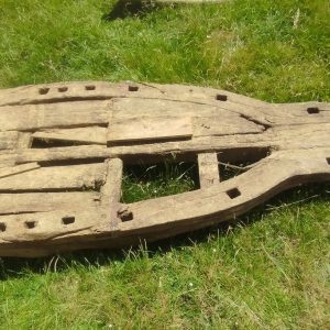 Antiguo Cuerpo-Chedeiro de Carro Gallego de Madera