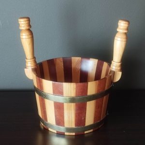 Barreño de Madera con Asas
