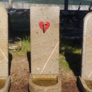 Fuente de Granito "Corazón"
